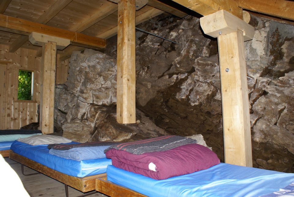 dortoir lit nuit dormir refuge chalet